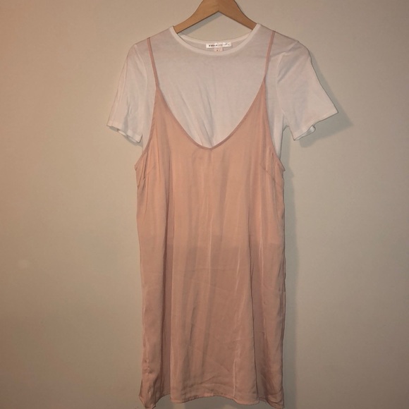 Mini slip dress with T-shirt - Picture 1 of 1